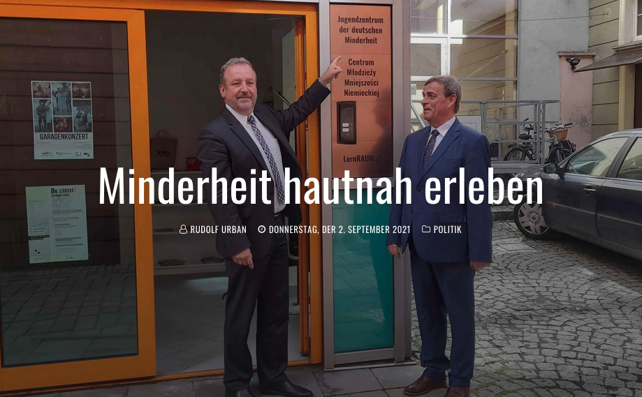 Minderheit hautnah erleben Minderheit hautnah erleben
